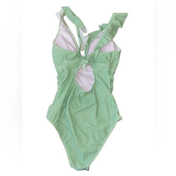 SHEIN Striped One-Piece - Picture 2 of 2